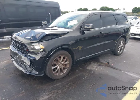 2017 Dodge Durango Gt Rwd z USA, uszkodzony, nr VIN 1C4RDHDG9HC732462